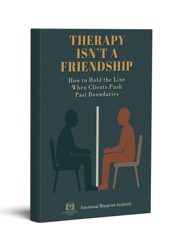 Therapy Isn't a Friendship